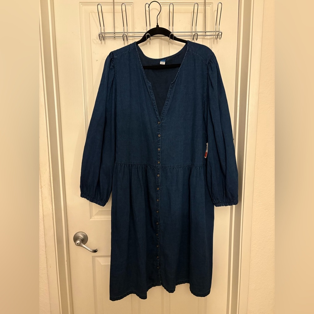 Old Navy Dark Denim Tunic